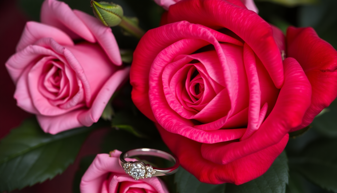 rose and rings