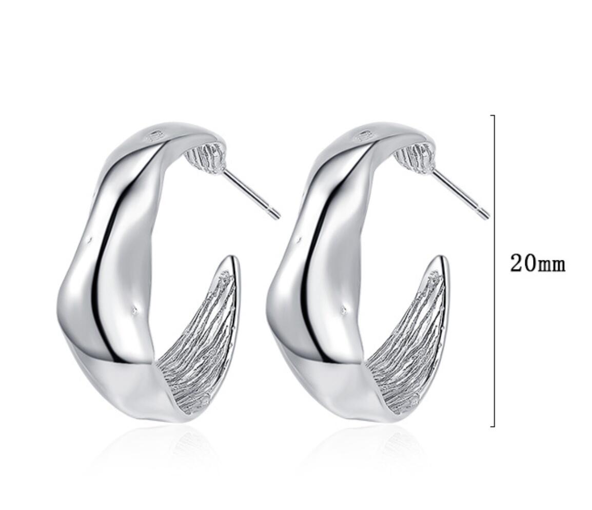 Smooth Bumpy Irregular Earrings