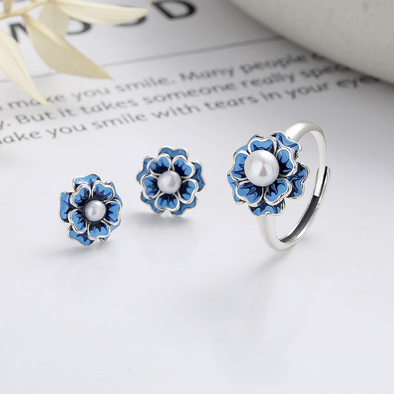 February Birth Flower Violet Ring