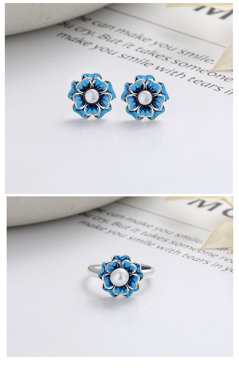 February Birth Flower Violet Ring