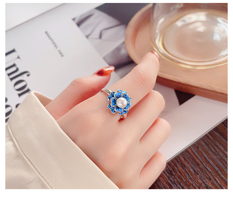 February Birth Flower Violet Ring