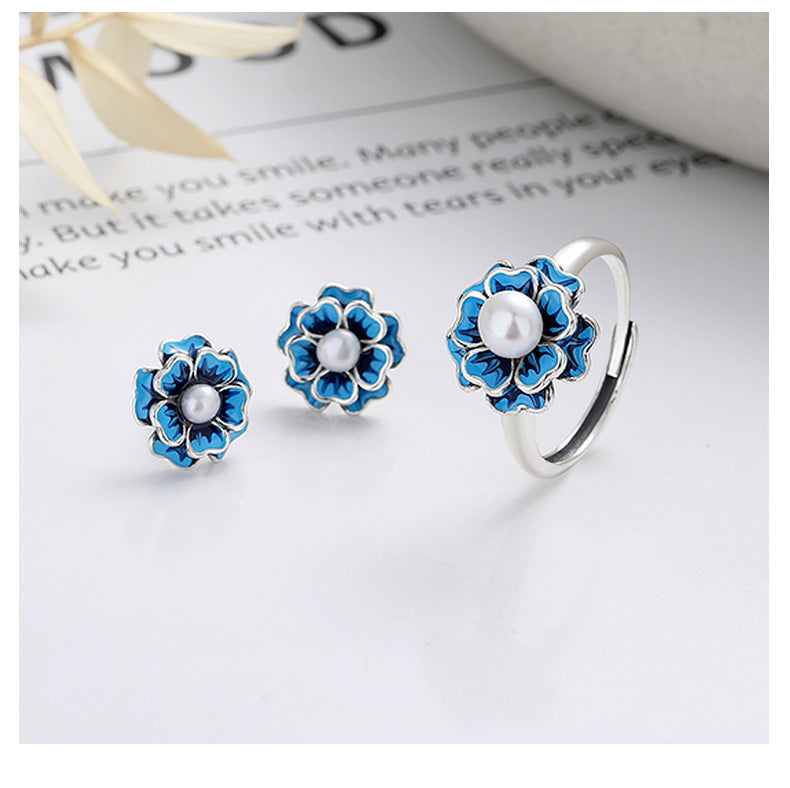 February Birth Flower Violet Ring