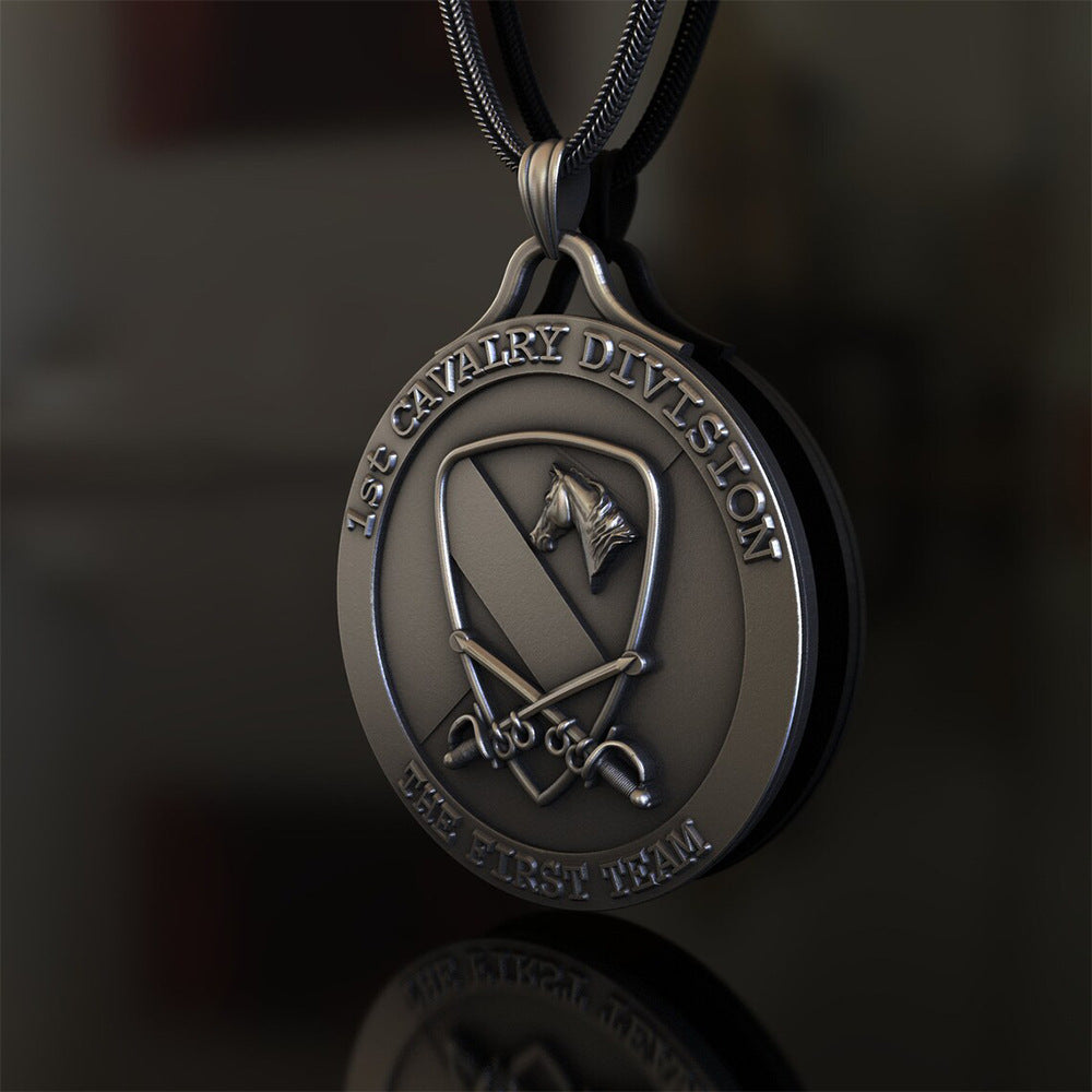 1st Cavalry Division USA Badge Pendant