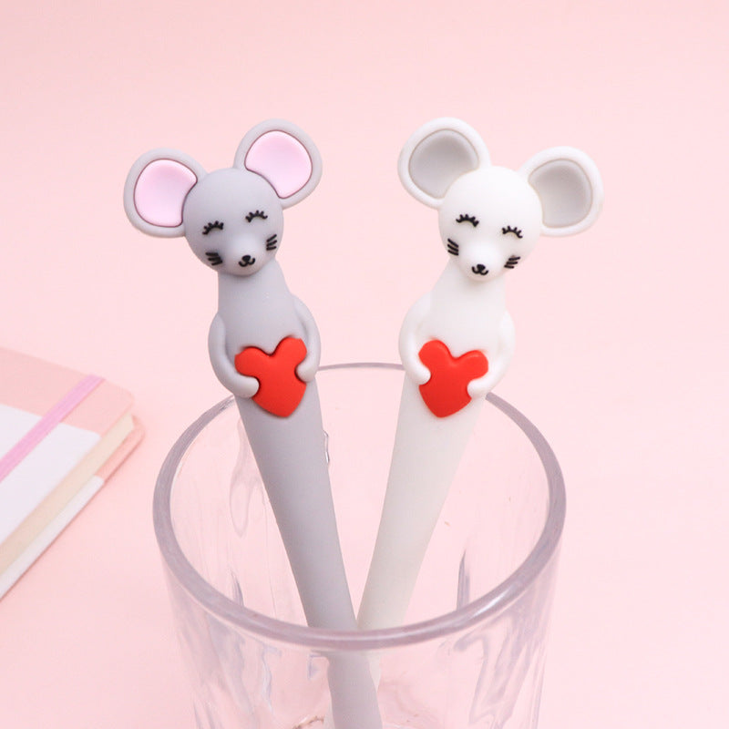 Creative animal shape gel pen combination set