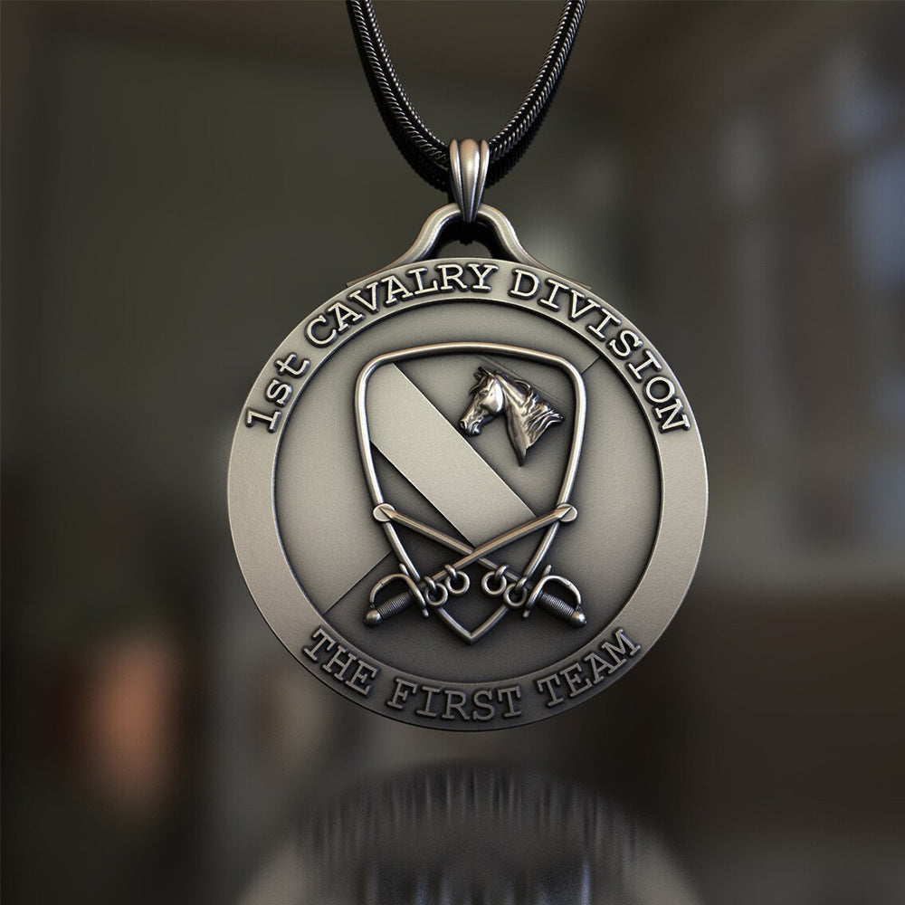1st Cavalry Division USA Badge Pendant