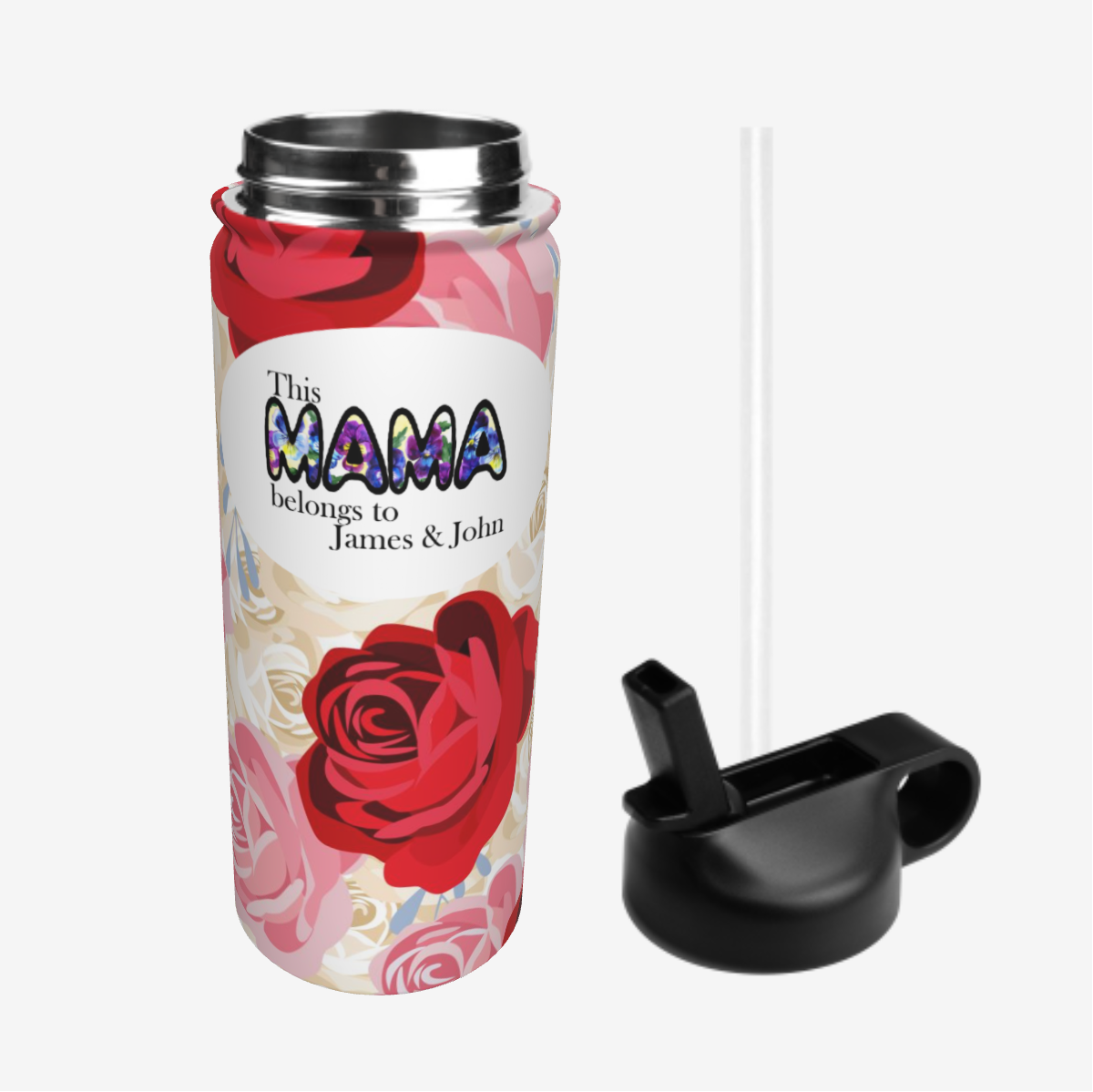 18OZ Sports Insulated Kettle(lid with straw)