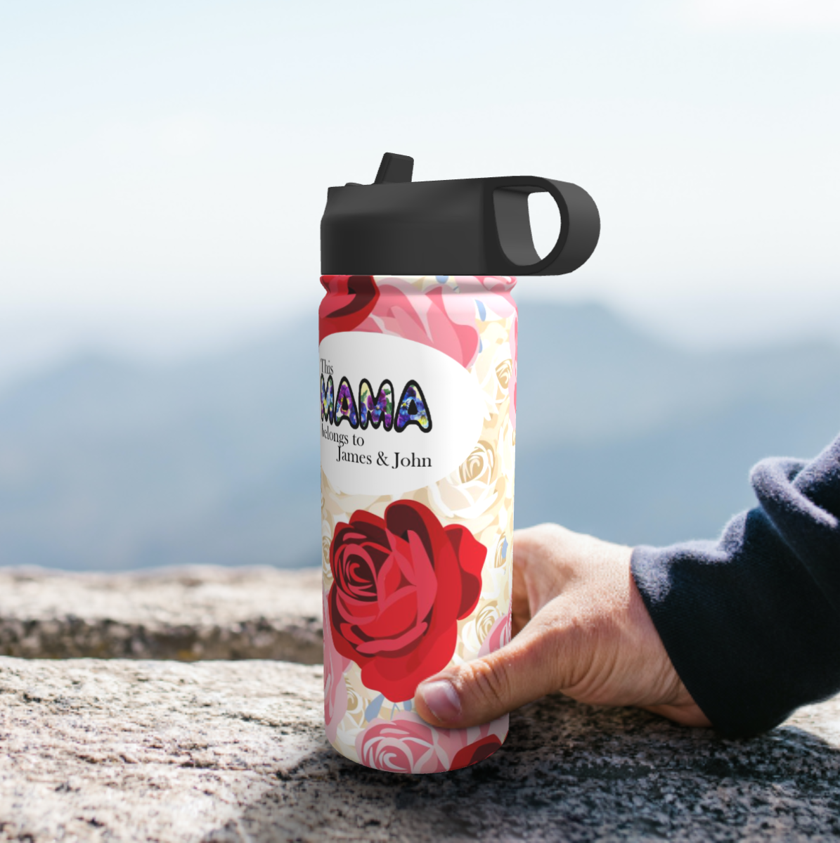 18OZ Sports Insulated Kettle(lid with straw)