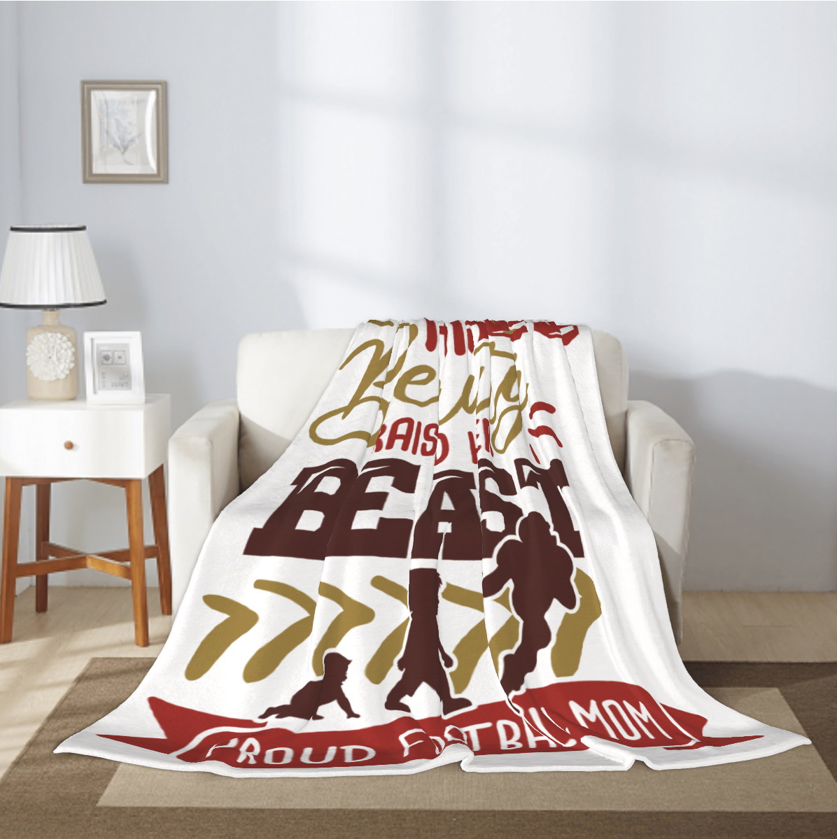 320g flannel blanket (vertical style)