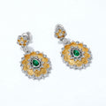 Handmade Agate Sun Earrings – 925 Sterling Silver