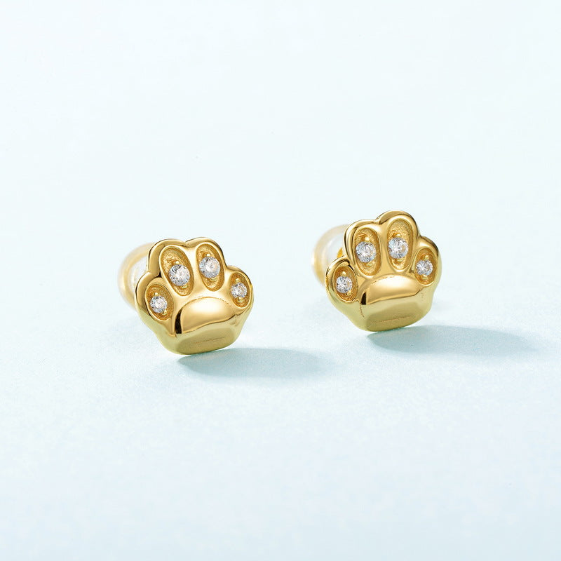 Handmade Cat Earrings – 925 Sterling Silver