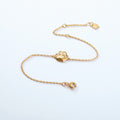 Cat Bracelet in Gold-Plated 925 Silver
