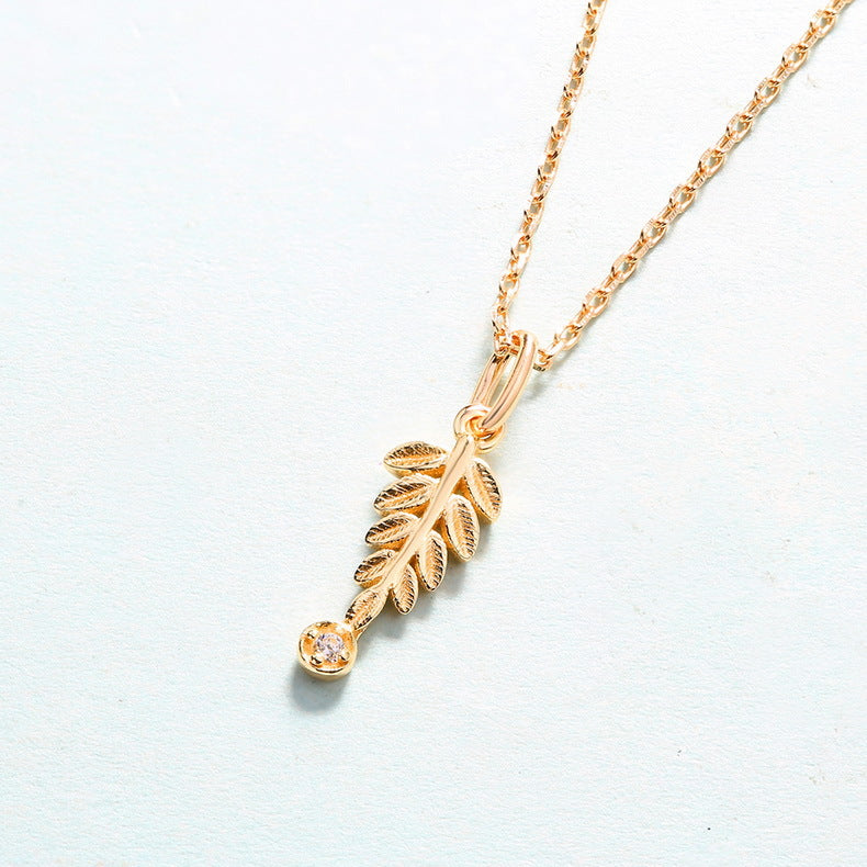 Delicate Pendant Necklace, Handmade in 925 Sterling Silver – Open Band