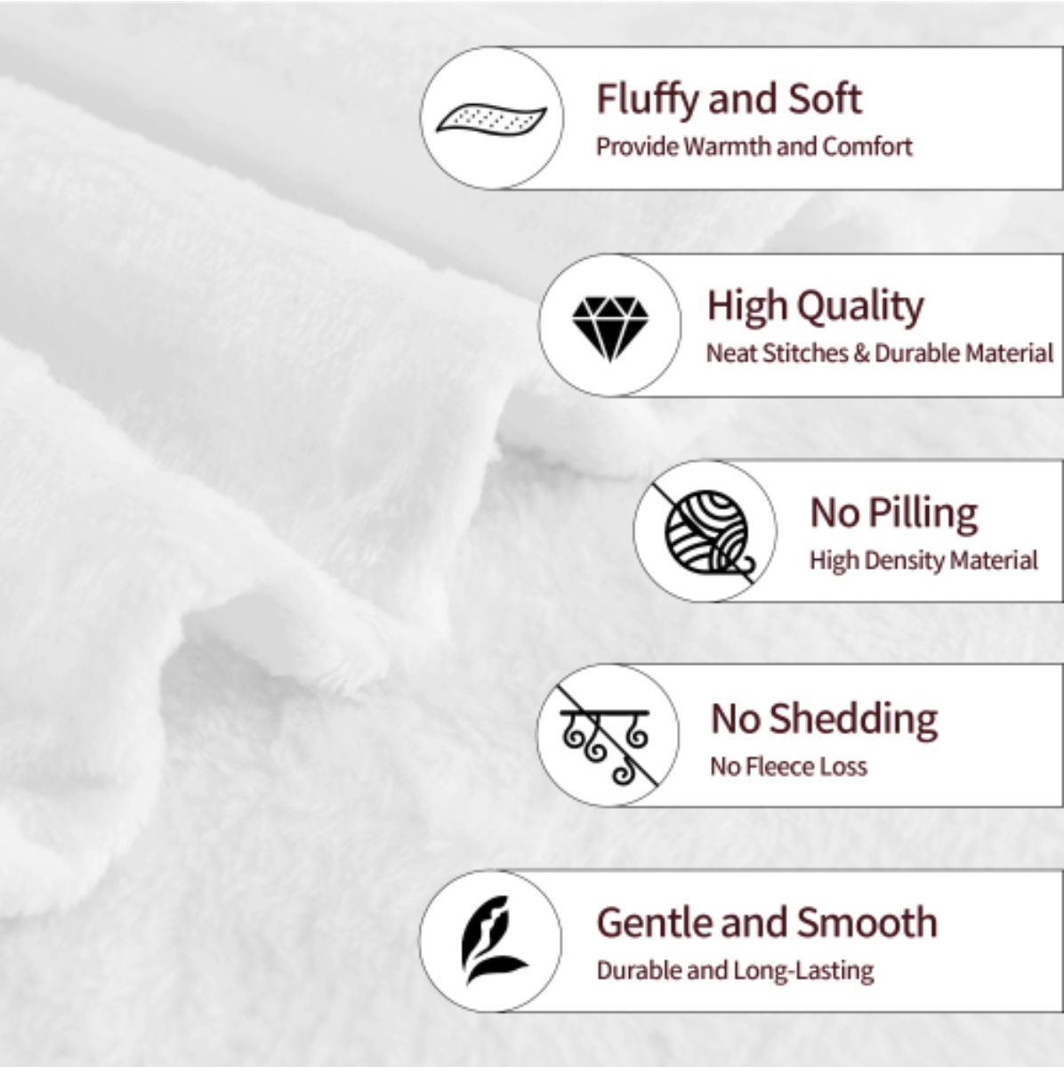 Origsoul 320g throw blanket proud mom gift with fluffy soft texture and high quality durable material
