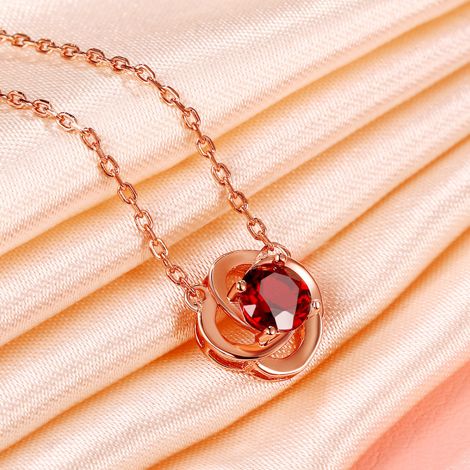 Clover Necklace – Sterling Silver