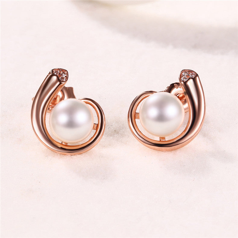 Pearl Earrings in 925 Sterling Silver