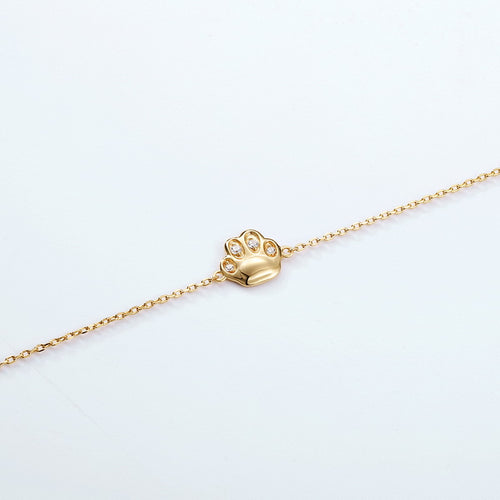 Cat Bracelet in Gold-Plated 925 Silver