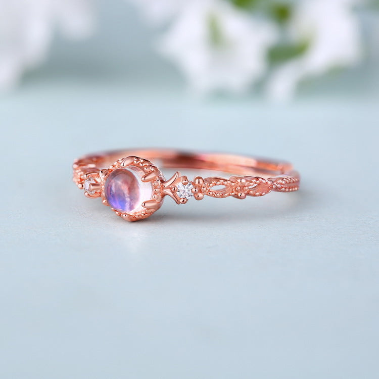 Sculptural Ring in 925 Sterling Silver – Open Band 14