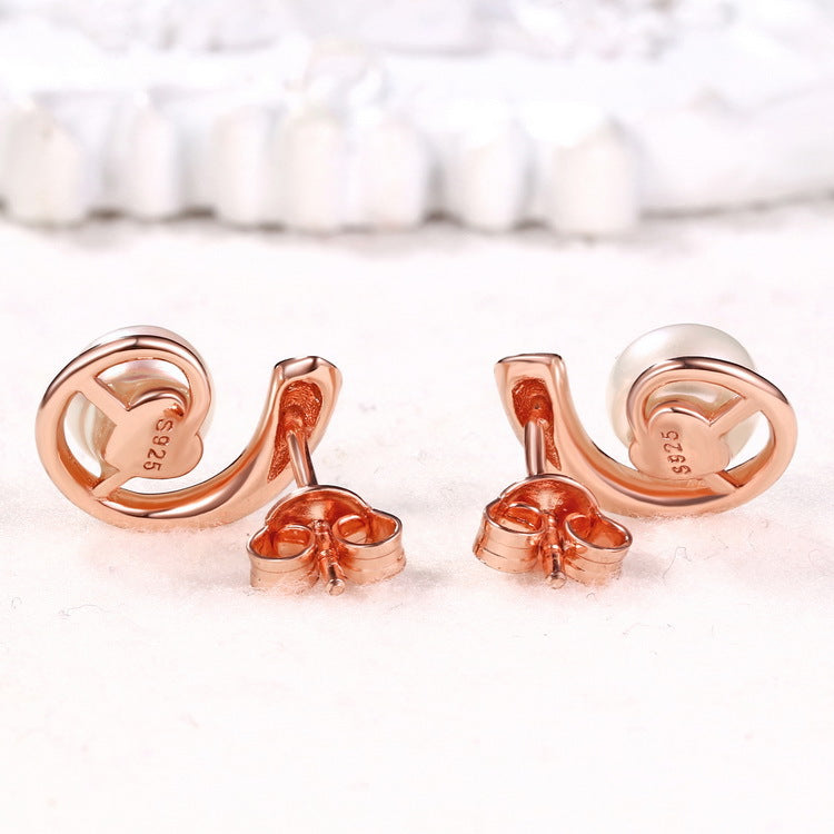 Pearl Earrings in 925 Sterling Silver