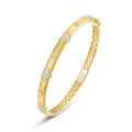 Italian Handmade Wire Drawing Bracelet for Women, Vintage Versatile, S925 Sterling Silver Hand Ring, Delicate Palace Style Hand Jewelry Wholesale