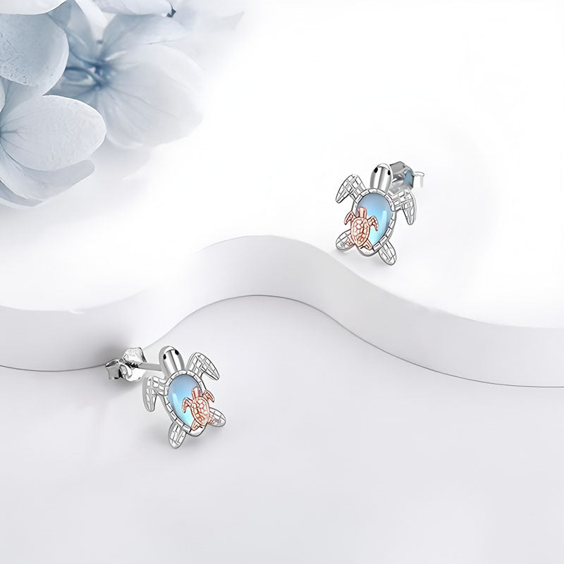 Origsoul 925 sterling silver crab earrings with intricate design and colorful accents