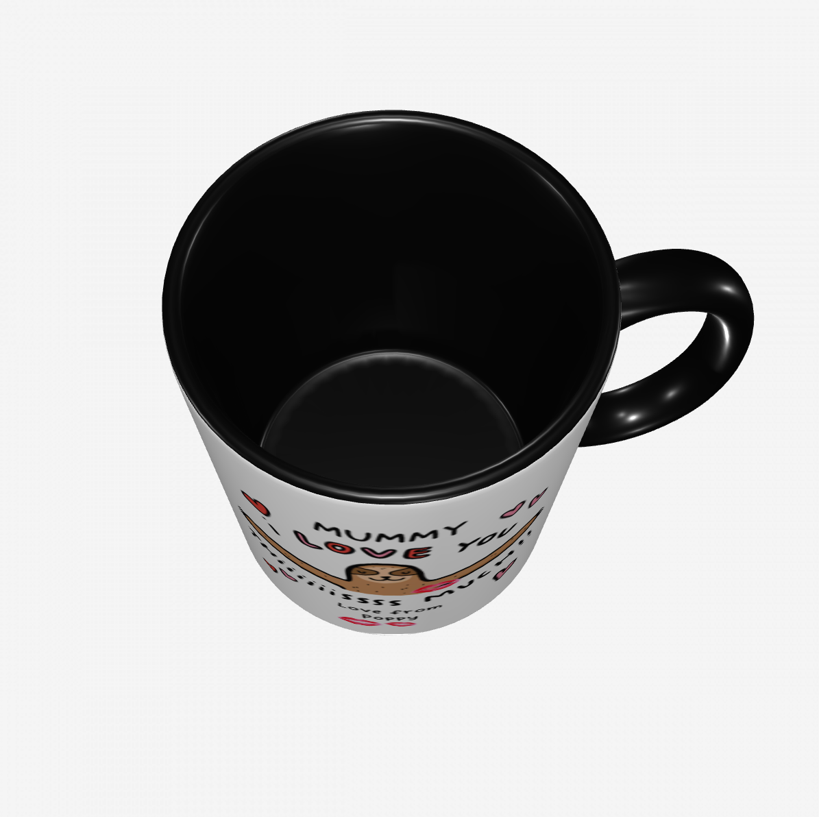 Double color mug (full set)