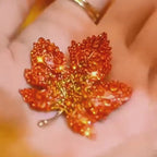 Elegant Maple Leaf Brooch