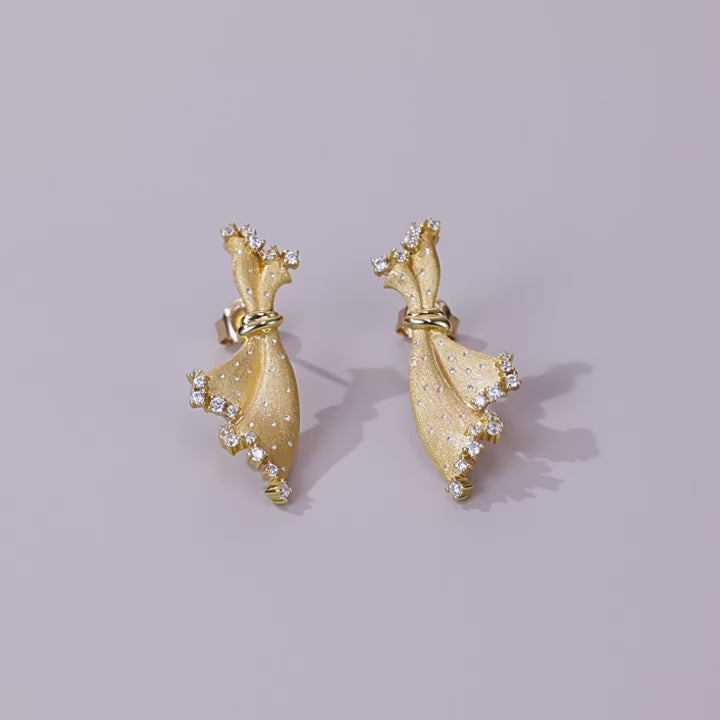Origsoul Nature-Inspired Silver Sterling Silver Earrings