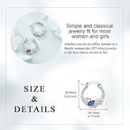 Sterling silver ocean turtle earrings with intricate design suitable for women and girls