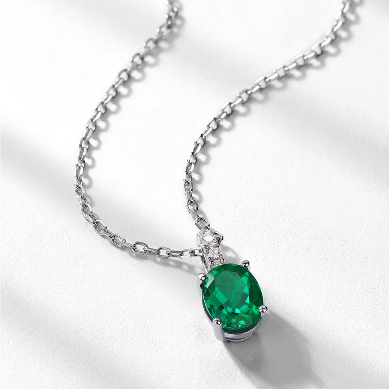 Origsoul jewelry featuring van cleef arpels vintage alhambra necklace with green gemstone pendant on silver chain